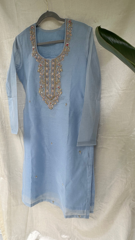 Chanderi silk Kurtis -20% OFF