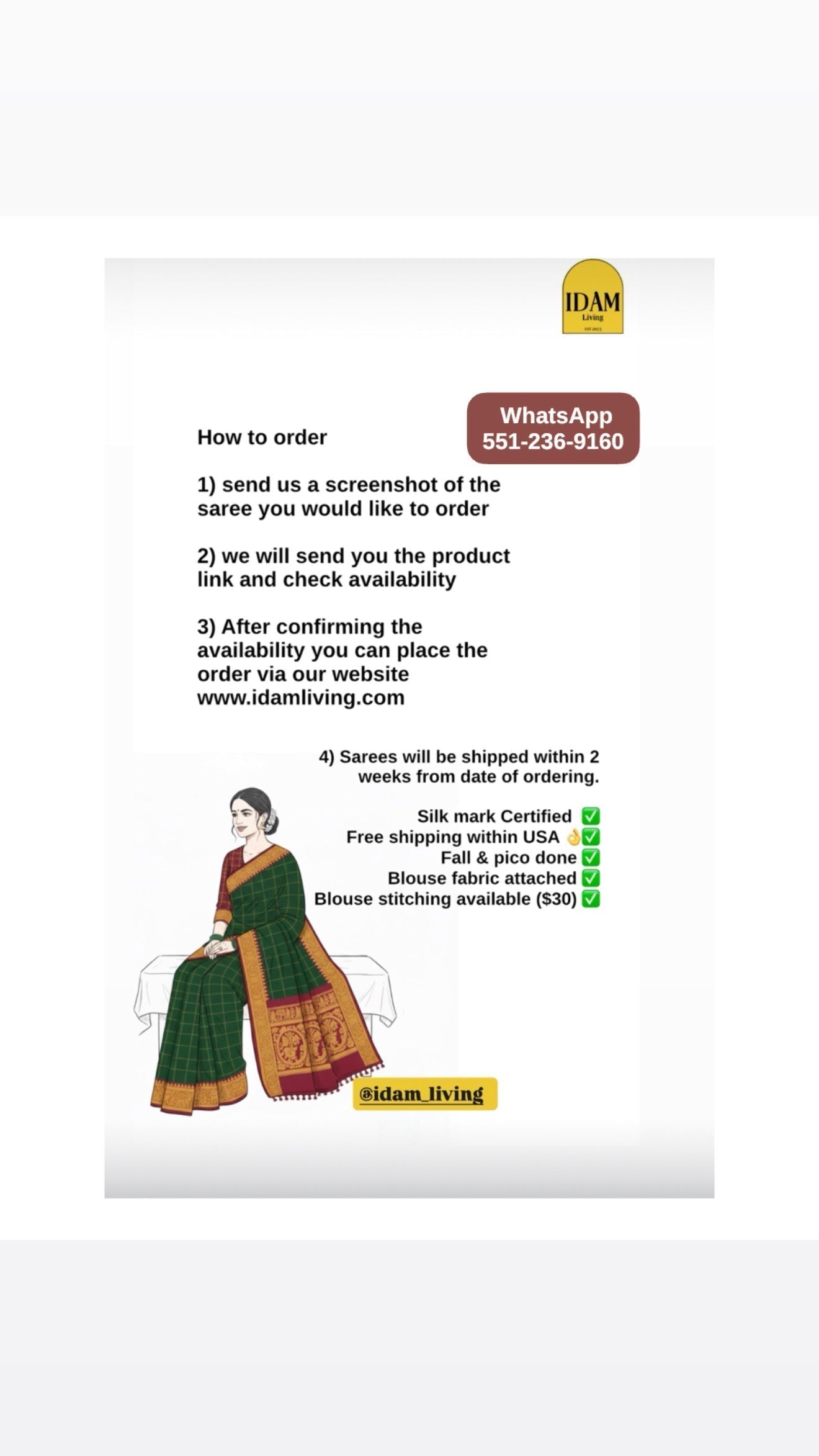 Maroon Pure Kanchipuram Silk Saree with Kaal Erangina ivory Zari Border