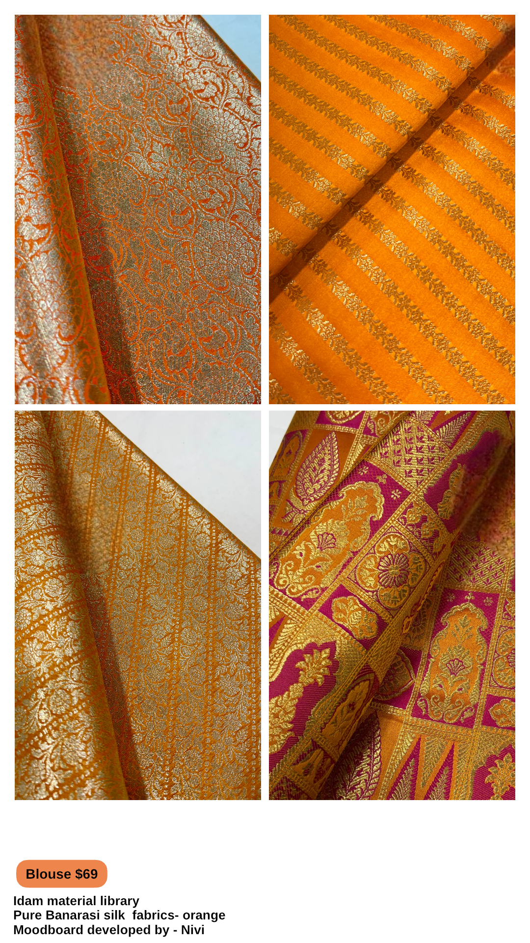 Custom made Saree Blouse - Made to measure