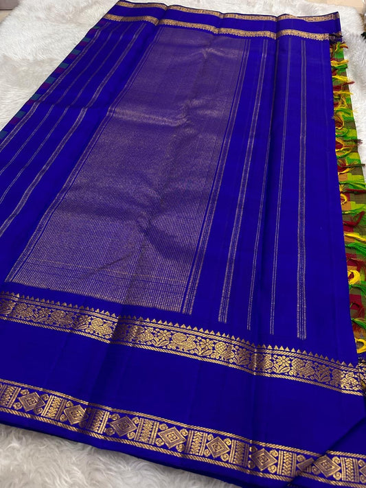 mango grove silk saree paal-rt draped view