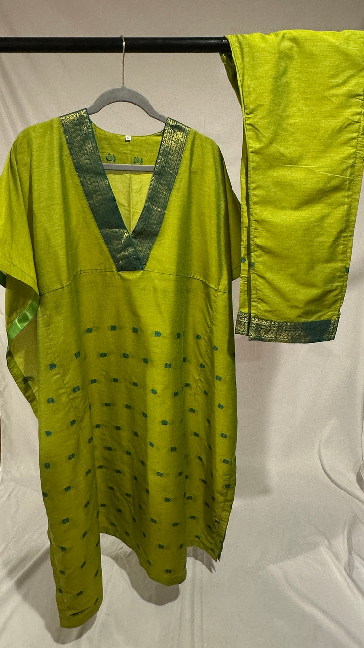 Silk Cotton Kaftan sets