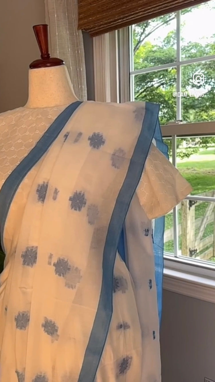 Handloom saree blouse sets