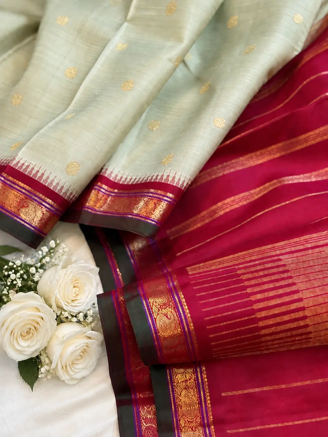 Small Border Silk Sarees