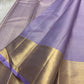 ✨ Lilac Vairaoosi — Pure Silk Kanchipuram Saree ✨
Pastel lilac body with vairaoosi pin-stripes and self-zari buttas, finished with antique-gold brocade borders and matching pallu.
Silk Mark Certified ✅ • Free Shipping within USA 🇺🇸 • Ships in 1 Week ✅