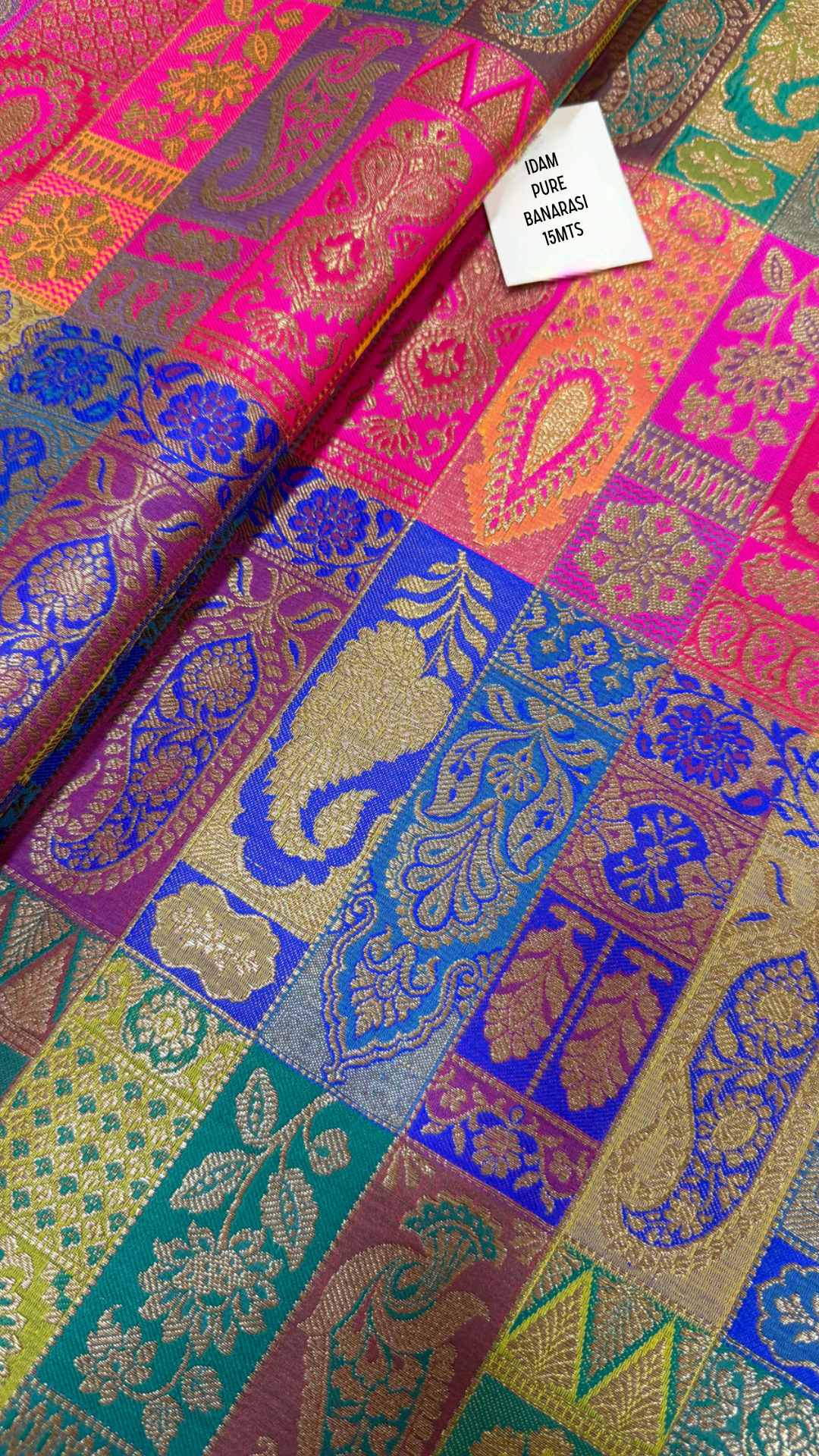 Multicolored Banarasi Blouses — Made to Measure
Pure Silk Banarasi fabrics in rare rainbow shades, tailored to your fit.
Free Shipping within USA • DM with measurements and screenshot of fabric • Ships in Two–Three Weeks ✨