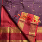Paaku Shade Padma Crimson — Pure Silk Kanchipuram Saree
Aubergine body with gold mango buttas • Padma crimson korvai borders with lotus & paisley zari • Grand brocade pallu ✨
Silk Mark Certified ✅ • Free USA Shipping • Ships in Two Weeks 🚚
