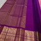 A dazzling blend of pink and purple silk, enriched with golden zari for a look that’s both festive and feminine.