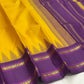 Suvarna Nitya
Mustard–Purple Kanchipuram Silk Saree
Heritage Temple Reku • Gold Zari Borders • Silk Mark Certified