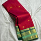 ✨ Tarakha — Rani-Pink & Mint-Pachai Korvai Kanchipuram ✨
Pure Silk | Gold Zari Surya Buttas | Mint Brocade Pallu | Contrast Blouse
Silk Mark Certified ✅ | Free USA Shipping ✅ | Ships in 1 Week ✅