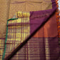 Rust Orange Pakshi Kattam – Pure Korvai Kanchipuram Silk Saree

Rust-orange micro-checked body with zari rosette & mango buttas

Plum korvai border with pakshi medallions & emerald selvedge; ships in two w

Silk Mark Certified | blouse Stitching available
