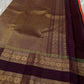 Ishwaryam 🍂🧡✨
Orange Rust Handwoven Kanchipuram Silk Saree with Majestic Gandaberunda Zari Adai Motif 🕊️🌟
Ornate Rettapet Border with Delicate Kamalam Seer Floral Detailing 🌺🪡
Deep Coffee Brown Pallu Adding Warmth and Elegant Contrast ☕🌿