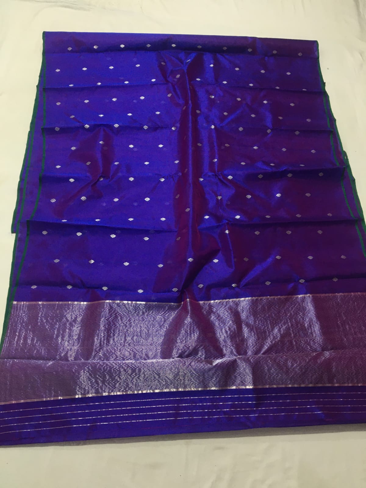 Pure silk Chanderi saree