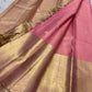 ✨ Rose Vairaoosi — Pure Silk Kanchipuram Saree ✨
Blush rose body with fine vairaoosi stripes and gold coin buttas, framed by antique-gold paisley brocade borders and a glowing full zari pallu.
Silk Mark Certified ✅ • Free Shipping within USA 🇺🇸 •