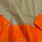 Rust Kattam Korvai – Pure Silk Kanchipuram Saree
Olive–Ivory Micro-Checks Body with Korvai Join
Rust Orange Border
Rust Orange Pallu pillayar Reku
Comes with Matching Rust Orange Blouse Piece with Zari Border silk mark certified - ships in 2 weeks