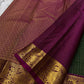 Hemavalli Zari Kattam: Stunning Emerald Green & Rani Pink Korvai Pure Silk Kanchipuram with Gold Zari Checks
Silk Mark Certified for Quality Assurance, Enjoy Free Shipping within USA.
Ready to Ship in 2 Weeks with Majestic Peacock Borders.