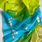 Pure Ektara Kora Silk Handloom Banarasi Saree
Parrot green to aqua blue ombré • Kadhua sona-roopa floral buttas • Raw-Mango style minimal weave
Silk Mark Certified ✅ • Free USA Shipping ✅ • ships in two weeks ✅