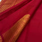 Svaroopam Red
Kumkum-Red Kanchipuram Silk Saree
Zari-Woven Peacock Procession Heirloom