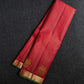 Arakku Gandaberunda vairaoosi — Pure Silk Kanchipuram Saree
Deep arakku  in fine vaira oosi weave with gold Gandaberunda motifs 🦅
Antique-gold temple borders & emerald-green selvedge • Silk Mark Certified • Free USA Shipping • Ships in Two Weeks ✅