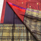 Aruna Mayil – Pure Korvai Kanchipuram Silk Saree

Brick red body with zari rosette buttas

Grand coffee-brown korvai border & pallu with peacock panels, medallions & temple teeth in rich gold zari

Silk Mark Certified | Blouse Piece Included | Fall & Pico