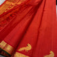 Pavazha Mayil Vairaoosi — Pure Kanchipuram Silk Saree
Vermilion red body with fine vairaoosi stripes & zari-woven mayil motifs
Silk Mark Certified • Blouse Stitching ($30) • Free Shipping within USA • Ships in Two Weeks