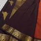 Rust Orange Kili — Pure Silk Kanchipuram Saree
Rust-orange body with gold zari kili (parrot) motifs ✨
Deep coffee-brown korvai borders & grand brocade pallu
Silk Mark Certified • Ships in Two Weeks • Free Shipping within USA