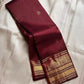 Kani- Brown   ✨ – Shimmery Brown Pure Mulberry Silk Kanchipuram Saree with Intricate Zari Kamalam Buttas, Varisaipet Muthuseer & Annampet Floral Borders, Flowing Vines, Bavanji Border Deck, and Diamond Pet Pallu with Thilakam Motifs  Silk Mark Certified