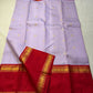 Lilac Raspberry — Pure Silk Kanchipuram Saree
Soft Lilac Body with Gold Floral Buttas ✨
Contrast Raspberry Red Borders with Temple Zari Edging
Rich Brocade Pallu in Gold & Red Grandeur
Silk Mark Certified ✅ | Free USA Shipping 🇺🇸 | Ships in Two Weeks