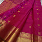 Raja Rangu Kattam: shot color  Rani Pink Pure Silk Kanchipuram with Gold Zari Checks and Temple Border
Silk Mark Certified for Quality Assurance, Enjoy Free Shipping within USA.
Ready to Ship in 1 Week