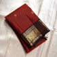 Raaga Burnt Orange
Rust–Burnt Orange Kanchipuram Silk Saree
Zari-Woven Medallion Borders in Antique Gold