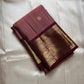Mauve Buttas – Pure Kanchipuram Silk Saree
Ethereal mauve body adorned with buttas ✨
Borders rich in regal zari with floral and animal artistry 🌿🦚
Grand pallu woven in opulent gold jaal, exuding heritage charm 💫 Silk Mark Certified, delivery in 2 weeks