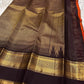 Podi Kattam Brown – Pure Kanchipuram Silk Saree
Heritage podi kattam checks in a rich burnt-brown body ✨
Majestic brocade pallu with diamond jaal & thazampoo reku. Silk Mark Certified, delivery in 2 weeks
