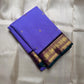 Kili kanchipuram beautiful purple and violet combination adorned with kili and kamalam butta , vanasringaram border and green selvedge with parrots parading   in Pallu