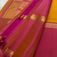 Kesari Checks — Pure Silk Kanchipuram Saree (almost -Mubbagam)
Saffron yellow body in grid kattam weave with radiant pink borders and zari detailing
Silk Mark Certified ✅ • Free USA Shipping • Ships in Two Weeks