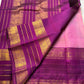 Swarna Sugantham — Pure Silk Kanchipuram Saree
Ombre rose-to-blush pink body with zari paisley buttas and rich rani-magenta borders in gold vine motifs.
Silk Mark Certified • Blouse Stitching Available ($30) • Free USA Shipping • Ships in Two Weeks.