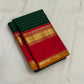 Verdant Blaze Korvai – Pure Silk Kanchipuram Saree
Deep Green Checked Body with Contrast Red Border ✨
Mustard Selvedge Highlight for a Striking Edge 🌼
Rich Gold Zari Borders & Traditional Korvai Weave 💛
Silk Mark Certified | ships in2 weeks