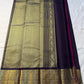 Deep Plum Coin Zari (Pure Kanchipuram Silk)

 Aubergine/plum body with gold chakram & mayil buttas

Self deep-purple border with antique-gold kasu-mālai (coin) motifs

Silk Mark Certified • Free USA Shipping • Ships in Two Weeks