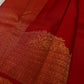 Scarlet Splendor – Pure Kanchipuram Silk Saree
Bridal-Red Body with Petite Gold Zari Buttas ✨
Regal Animal-Panel Border with Intricate Detailing
Grand Red–Gold Brocade Pallu with Lattice Jaal

Silk Mark Certified, delivery in 2 weeks