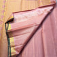 ilam Thamarai — Pure Silk Kanchipuram Saree

Blush rose-pink body with green korvai border woven in gold yaali & mayil motifs · Rich zari pallū with paisley vines · Running blouse included
Silk Mark Certified • Free Shipping within USA • Ships in 1 Week