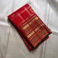 Avanti 🌺 – Vermilion Red Kanchipuram Pure Silk Saree
Gold & Silver Sonaroopa Zari Checks with Buttas
Peacock & Coin Motifs in Classic Elegance
Elephant–Annam Border & Grand Zari Pallu
Silk Mark Certified | Blouse stitching available
