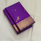 Kili Kanjivaram vairaoosi Lavender – Pure Kanchipuram Silk Saree
Lavender body with kili (parrot) & coin buttas; vairaoosi 
zari border l; rich floral pallu
Silk Mark Certified | Blouse Piece Included …pls refer description