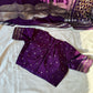 Purple Semi-Georgette Banarasi Saree 💜
Gold Zari Floral Jaal & Striped Weave ✨
Broad Contrast Border with Rich Detailing 💫
Lightweight, Festive & Elegant Draping 🌸
Silk Mark Certified | Ships in 2 Weeks | Free USA Shipping ✅