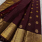 Cholai — Pure Silk Kanchipuram Saree
Deep Arakku Maroon with Gold Coin & Mankolam Buttas
Rudraksha & Vanki Zari Borders | Brocade Gold Pallu
Heritage Handloom Weave | Blouse Attached
Silk Mark Certified ✅ • Fall & Pico Done ✅ • Blouse Stitching ($30) ✅ •