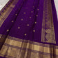 Ponvandu & Purple Butta — Pure Kanchipuram Silk Saree
Antique mustard body with gold zari buttas & rich purple borders
Peacock-woven zari motifs and temple serrations across the grand pallu
Silk Mark Certified • Free Shipping within USA • Ships in Two Wee