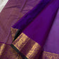Amethyst Lustre Purple
Pure Kanchipuram Handloom Silk Saree
Golden Zari Peacocks • Heirloom Grandeur