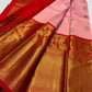 Stuthi ✨ — Vermilion Red Pure Kanchipuram Silk Saree
With Traditional Korvai Weave & Broad Yaali Border
Adorned in Intricate Chakram Motifs & Fine 3G Zari, Grand Zari Brocade Pallu with Medallion Artistry
Contrast red blouse with a broad border
