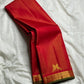 Vairaoosi milagai Kili – Red ✨ Pure Silk Kanchipuram Saree
Radiant Red Body with Gold Kili Motifs & Vanki Neli Zari Border 🕊️
Silk Mark Certified • Fall & Pico Done • Free USA Shipping • Ships in 2 weeks ✅