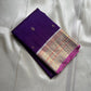 Shubra — Pure Silk Kanchipuram Saree
Royal Purple with Gold Buttas & Silver-White Tissue Border ✨
Silk Mark Certified • Fall & Pico Done • Free USA Shipping • Ships in Two Weeks ✅