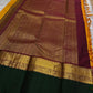 ✨ Deepa Layam — Pure Silk Kanchipuram Saree (Korvai)
Manjal-marigold body with gold paisley buttas & emerald korvai borders
Silk Mark Certified ✅ • Ships in Two Weeks • Free Shipping within USA 🇺🇸
