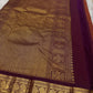 Swaram Lightweight Maroon
Feather-Light Maroon Kanchipuram Silk Saree
Zari-Woven Peacock Medallion Border