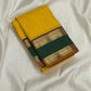 Amrita Pallavi — Kanchipuram Pure Silk

Marigold Yellow Body with Gold Zari Buttas ✨

Deep Bottle-Green Korvai Borders with Paisley Zari & Violet Selvedge

Regal Purple Pallu with Diamond Jaal and Leaf Columns 🌸

Silk Mark Certified | Free USA Shipping |